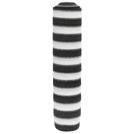 Plasă protecție intimitate antracit/alb 1,2x25 m HDPE 75 g/m²