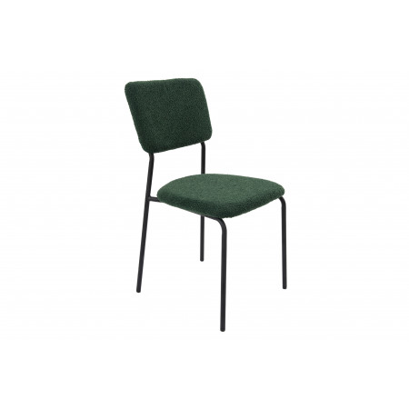 Scaun bucatarie, tapitat cu stofa, s-209, verde