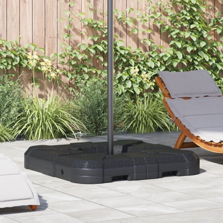 Set de bază pentru parasolar cantilever, 2 piese: 110kg nisip sau 70kg apă