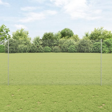 Set de gard Set de 2 Oțel galvanizat 10 x 1,5 m Rezistent