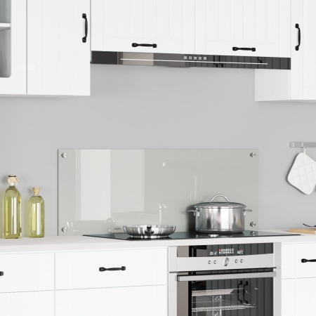 Splashback de Bucătărie Clar 110x40x0.6 cm Sticlă Temperată