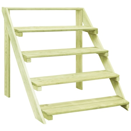 Suport de plante, 80 x 80 x 80 cm, lemn de pin tratat
