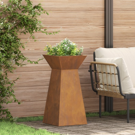 Suport pentru plante Oțel vechi 35 x 35 x 73 cm Durabil