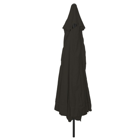 Umbrelă de grădină ø395x245 cm Neagră
