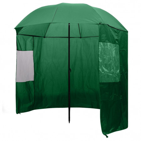 Umbrelă pentru pescuit, 240 x 210 cm, verde - Img 1
