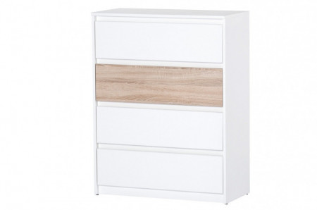 Wenecja 07 Comoda White/Sonom Oak&