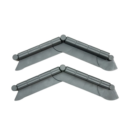 Borduri decorative din plastic pentru gazon, GRI, 5 m lungime - TIMBELA M801-GREY-10