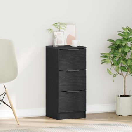 Bufet din stejar negru 30x30x70 cm din lemn prelucrat