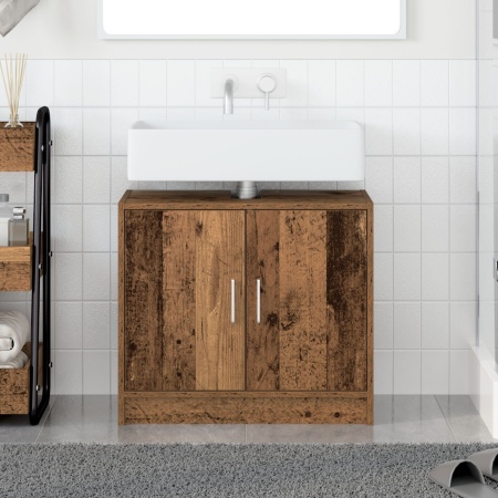 Cabinet Chiuvetă Lemn Vechi 63x29x55 cm Lemn Inginerizat