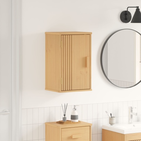 Cabinet de baie 35x30x55 cm Lemn masiv de pin