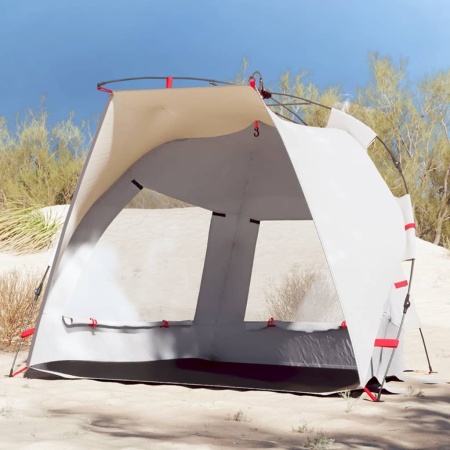 Cort camping 2 persoane gri impermeabil setare rapidă - Img 1