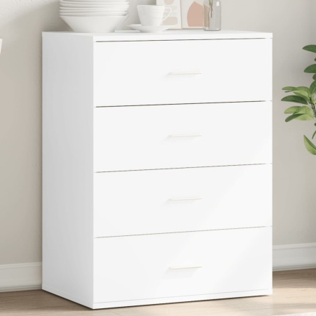 Dulap, alb, 60x39x80 cm, lemn prelucrat