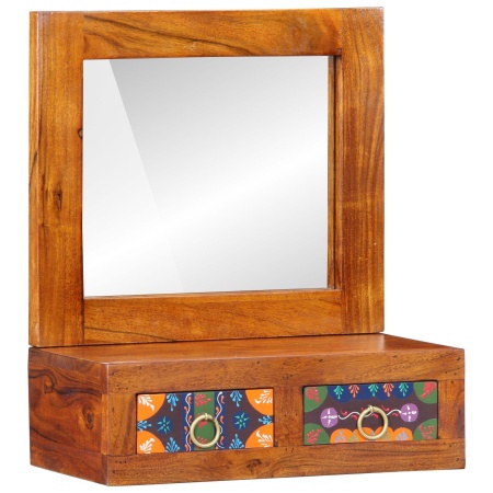 Dulap de Perete 40x20x50 cm Lemn Masiv Acacia