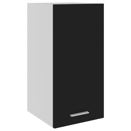 Dulap suspendat “Lyon”, negru, 29,5x31x60 cm, lemn prelucrat