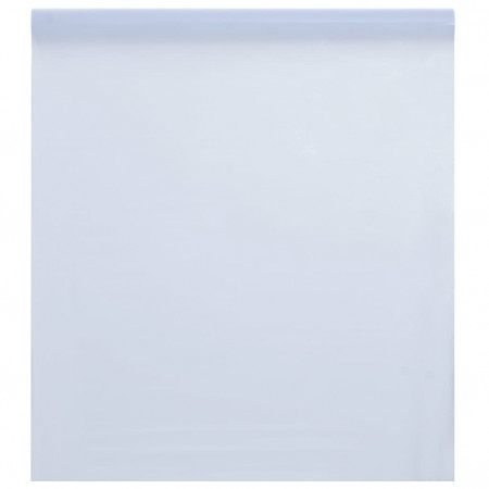 Folie fereastră, statică/mată, alb transparentă, 60x2000cm, PVC