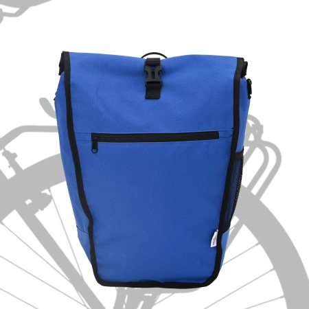 Geantă bicicletă Pannier 20L Albastru 34x16x59 cm