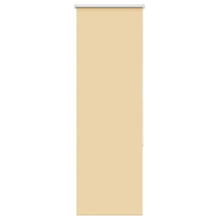 Jaluză cu role opace bej 40x150 cm lățime material 35,7 cm