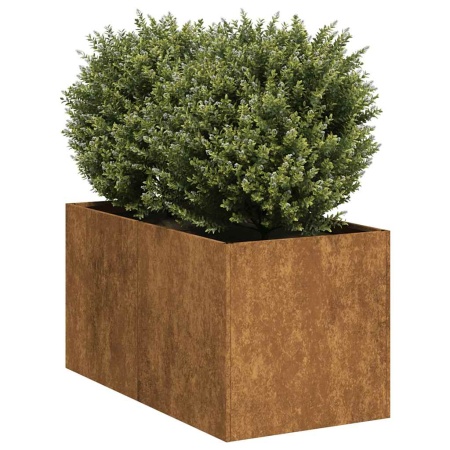 Jardinieră Rusty 40x80x40 cm Oțel pentru intemperii