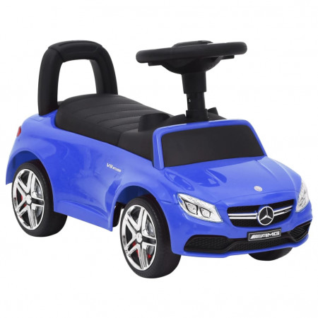 Mașinuță pentru primii pași Mercedes-Benz C63, albastru - Img 1