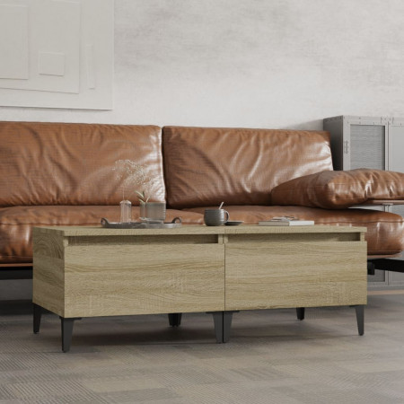 Mese laterale 2 buc. stejar sonoma 50x46x35 cm lemn compozit