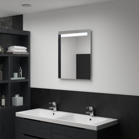 Oglindă cu LED de perete de baie, 50 x 60 cm - Img 1