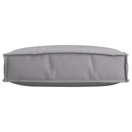 Pernă de Exterior Gri Poliester 60cm x 60cm x 12cm