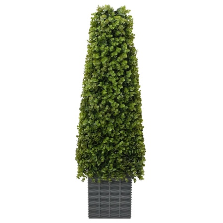 Planta artificială Eucalyptus cu ghiveci 27x27x90 cm Verde