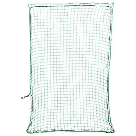 Plasă de remorcă cu funie elastică, verde, 2,2x1,5 m, PP