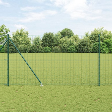 posta de gard cu spike 26 buc Ø32 mm 170 cm oțel galvanizat