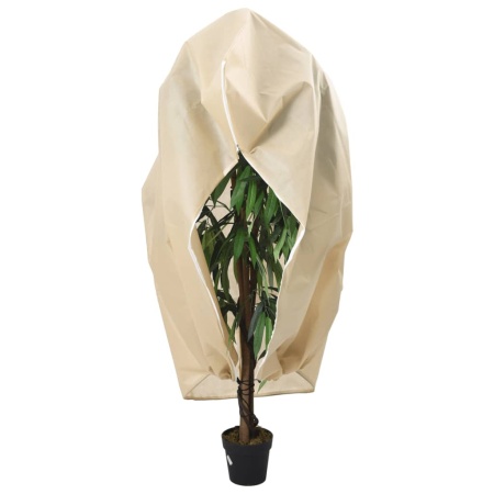 Protecție de fleece plante, cu fermoar, 70 g/m², 3,14x2,5 m
