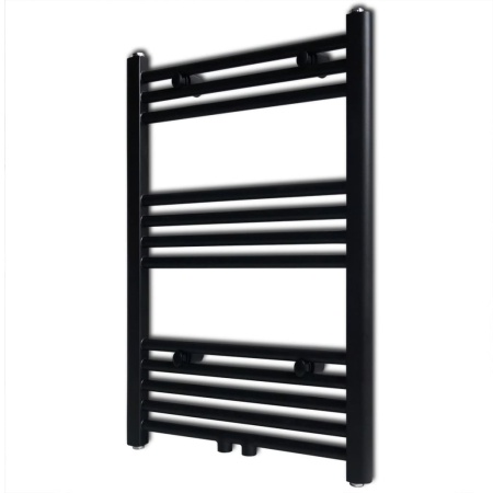 Radiator port-prosop încălzire centrală baie drept negru 500 x 764 mm