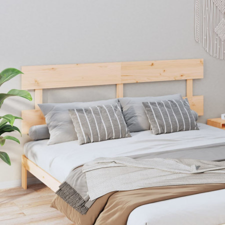 Tăblie de pat, 204x3x81 cm, lemn masiv de pin