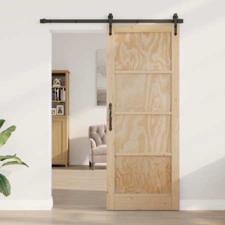 Ușă Interioară ORKDAL 83x211x4 cm Lemn Masiv de Pin