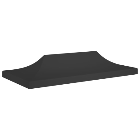 Acoperiș pentru cort de petrecere, negru, 6 x 3 m, 270 g/m²