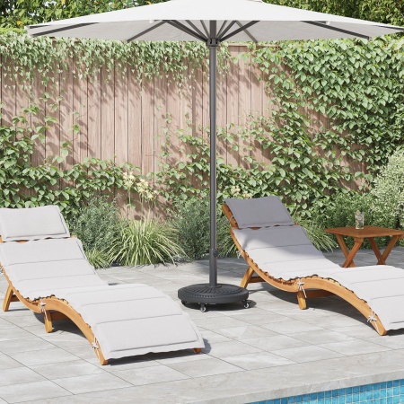 Bază pentru parasol cu roți pentru stâlpi de Ø38-48 mm 13 kg Rotund