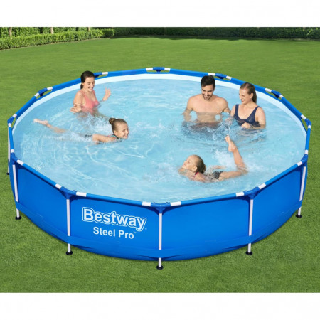 Bestway Piscină cu cadru Steel Pro, 366 x 76 cm - Img 1