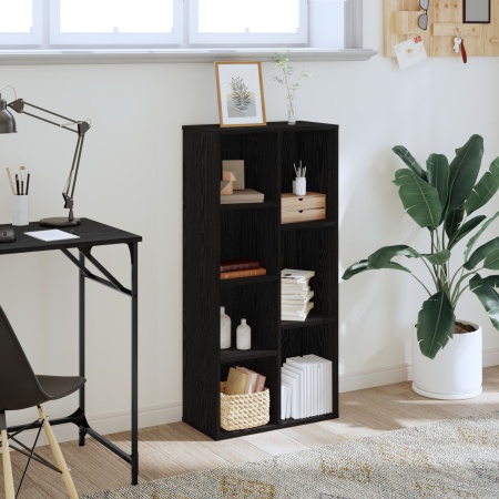 Bibliotecă Stejar Negru 50x25x105 cm Lemn prelucrat