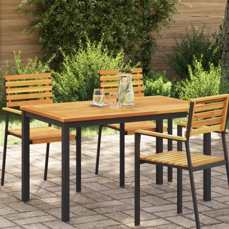 Blat de masă 120x70x2,2 cm din lemn masiv de acacia dreptunghiular