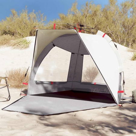 Cort camping 2 persoane gri impermeabil setare rapidă