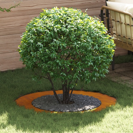 Ghiveci din oțel corten Oțel corten Mare Inserții decorative