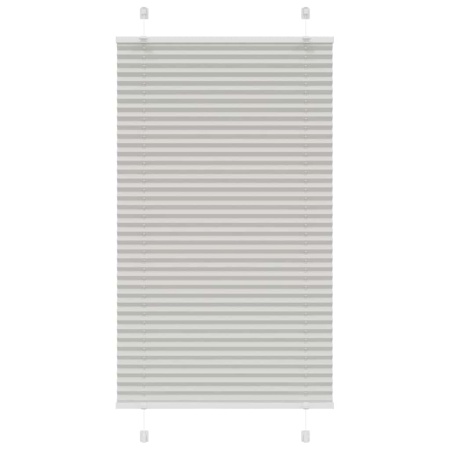 Jaluză plisată gri deschis 80x150cm Lățime țesătură 79,4 cm