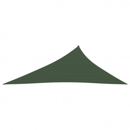 Pânză parasolar, verde închis, 4x5x6,8 m, HDPE, 160 g/m² - Img 1
