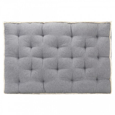Pernă pentru canapea din paleți, antracit, 120 x 80 x 10 cm