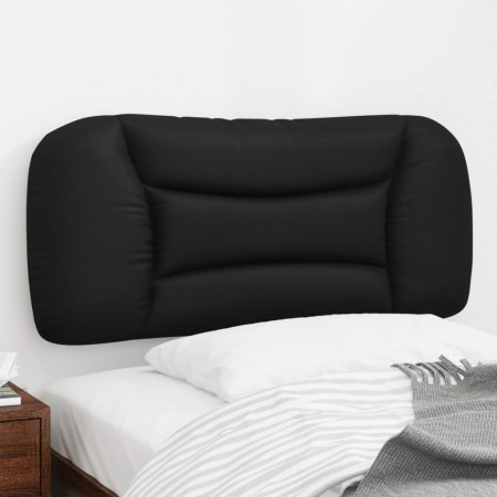 Pernă pentru tăblie pat, negru, 90 cm, piele artificială - Img 1
