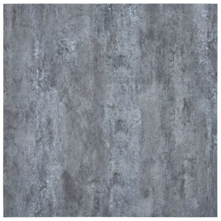 Plăci de pardoseală autoadezive, gri marmură, 5,11 m², PVC