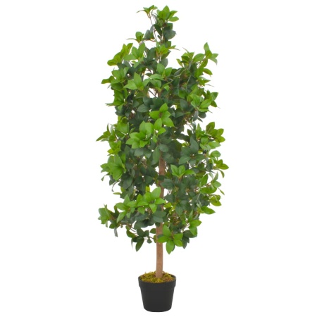 Plantă artificială dafin cu ghiveci, verde, 120 cm