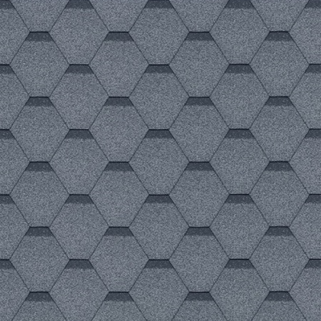 Sindrila pentru acoperis din bitum Hexagonal Rock H550GREY - Img 1