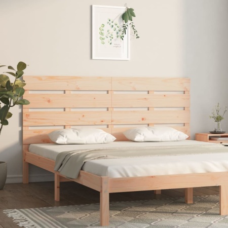 Tăblie de pat, 140x3x80 cm, lemn masiv de pin