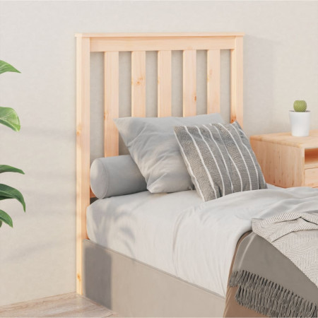 Tăblie de pat, 81x6x100 cm, lemn masiv de pin