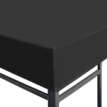 Acoperiș de pavilion, 310 g/m², gri, 4 x 3 m - Img 3
